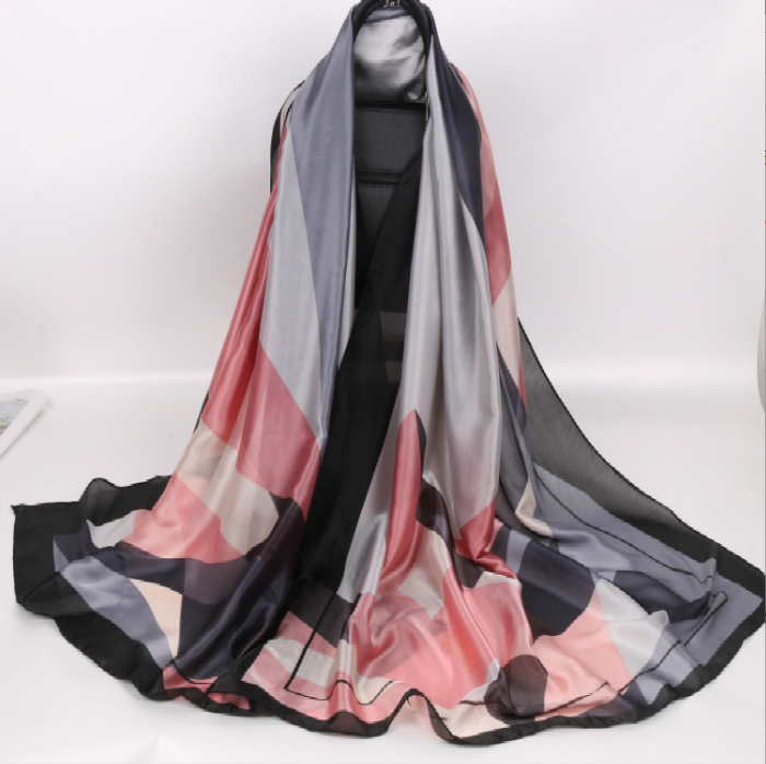 Women's Sunscreen Simulation Silk Scarf