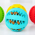 Pet Slow Feeder Dog Toy Cute Funny Rubber Dog Ball Toy - Minihomy