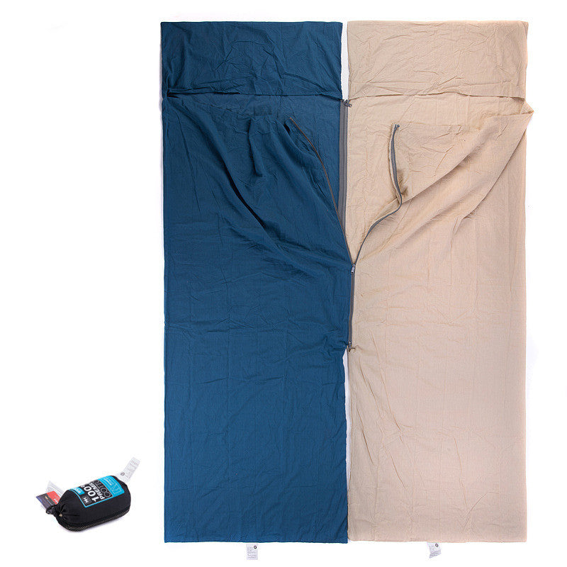 Outdoor Single Sleeping Bag With Cotton Liner And Portable - Minihomy