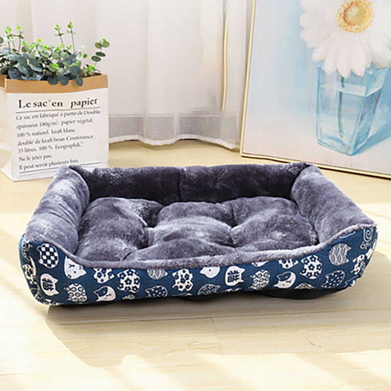 Winter Warm Pet Dog Supplies Bed