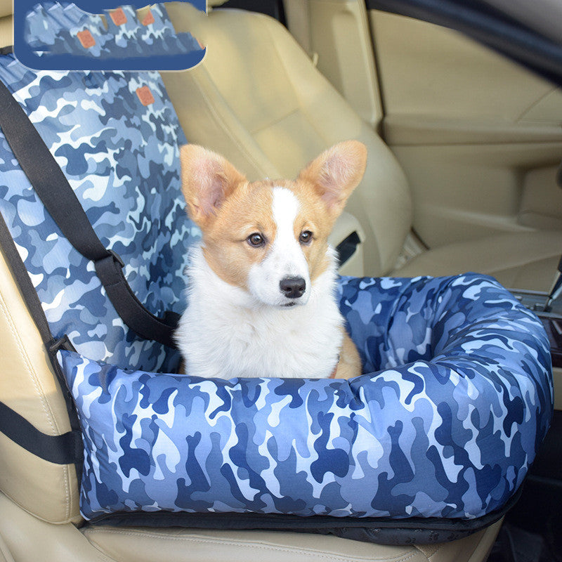 Car Kennel Pet Travel Car Seat Small And Medium-sized Dog Kennel Cushion Pets Supplies - Minihomy