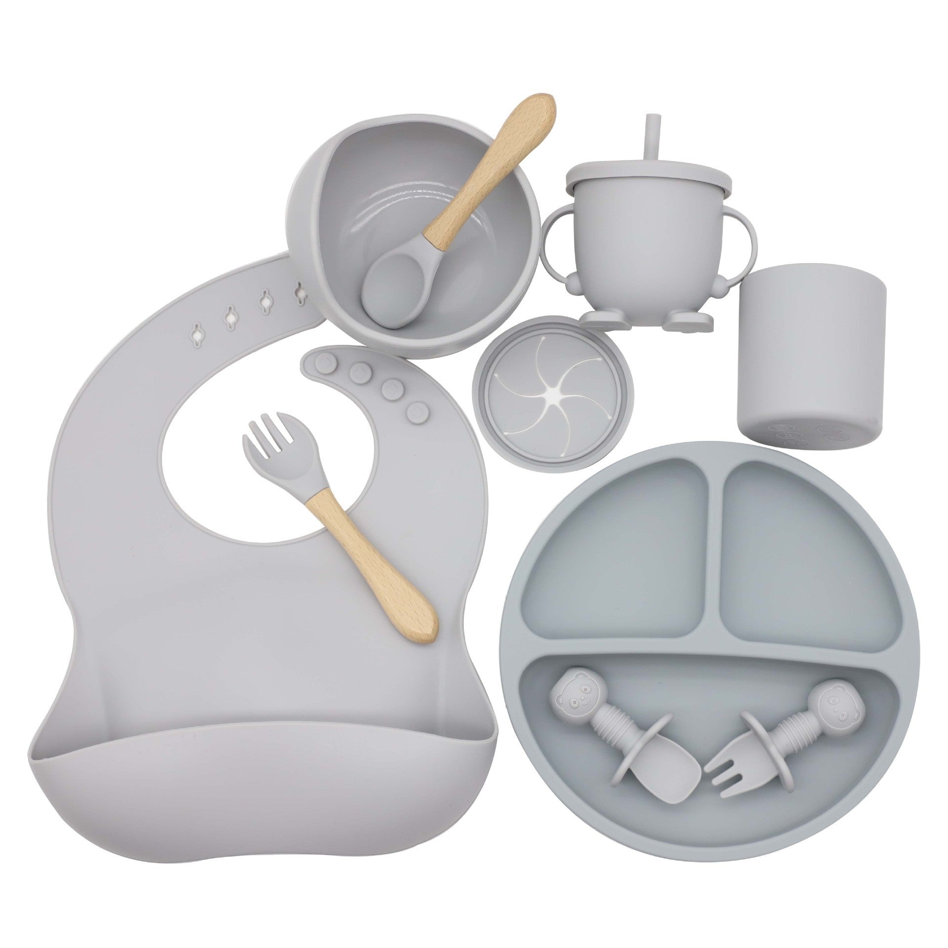 Baby Silicone Feeding Complementary Food Set - Minihomy