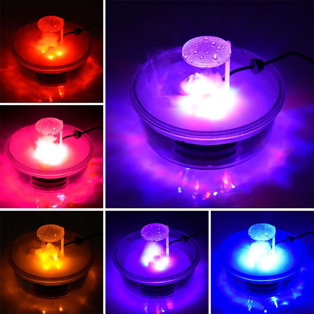 Halloween Mist Maker Indoor Fountain Horror Atmosphere Air Humidifier Holiday Decor - Minihomy