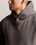 Men's Sports Loose Solid Color Plus Fleece Hooded Sweater - Minihomy