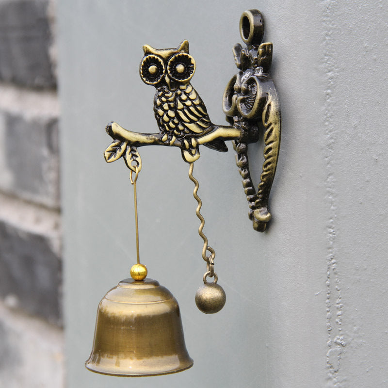 Kids Vintage Animal Wall Decor Doorbell Ornament - Minihomy