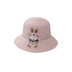 Cute Rabbit Decoration Bag with Two-Piece Straw Hat for Kids - Minihomy