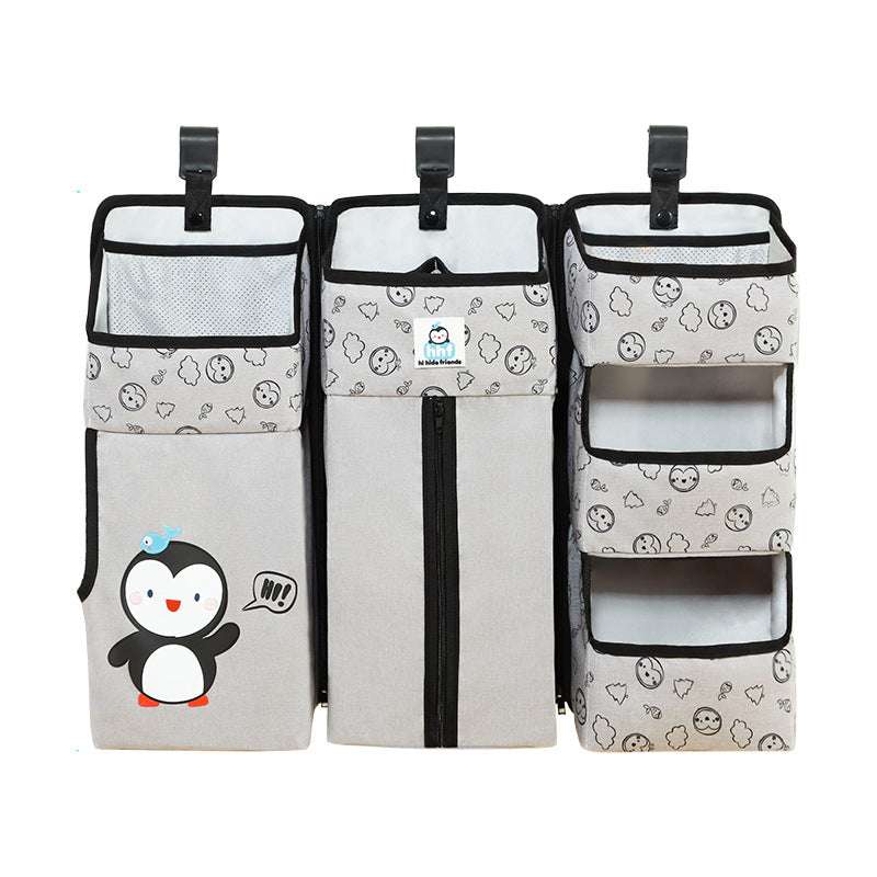 Baby Crib Hanging Bag Bed Storage Bag Multifunctional - Minihomy