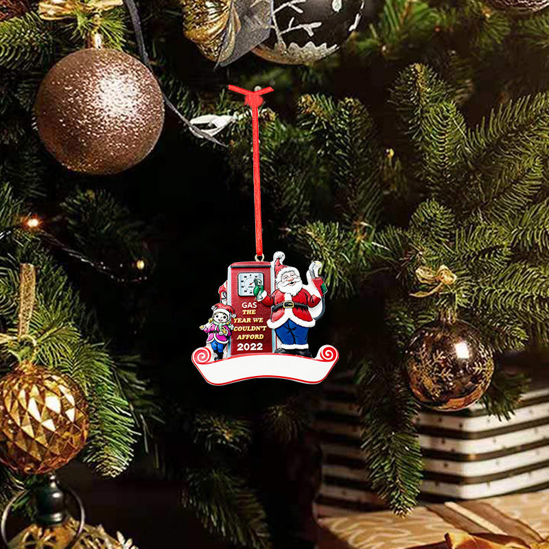 Personality Santa Claus Christmas Tree Pendant - Minihomy