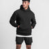 Men's Sports Loose Solid Color Plus Fleece Hooded Sweater - Minihomy