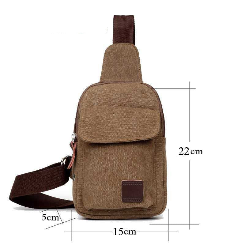 Men's Chest Small Backpack Casual Waist Bag - Minihomy