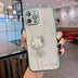 Luxury 3D Cute Flower Spin Stand Holder Phone Case - Minihomy