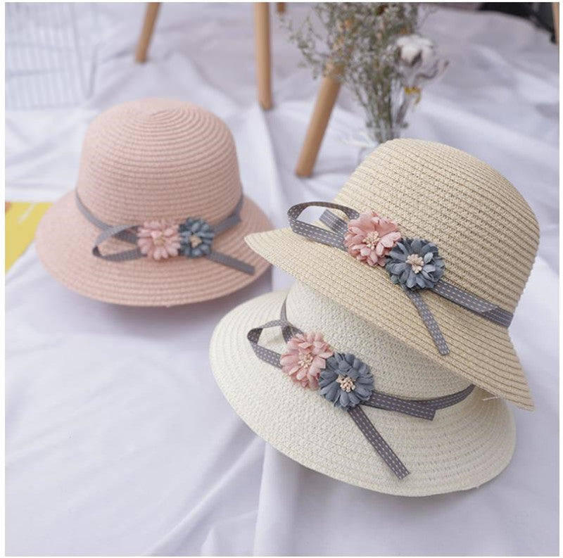 Children's Summer Hat And Sunshade Bag Set - Minihomy