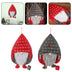 Christmas Advent Calendar Santa Claus Faceless Doll Hanging Christmas Decor Door Wall Window Party Supply - Minihomy