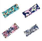 Floral cross hair band - Minihomy