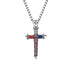 Personalized Nail Cross Pendant  Men's Necklace - Minihomy