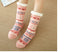 Casual Plus Velvet Mid-tube Ladies Snow Slippers Carpet Socks - Minihomy