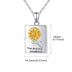 Sunflower Locket Necklace That Hold Pictures, You are My Sunshine Necklace