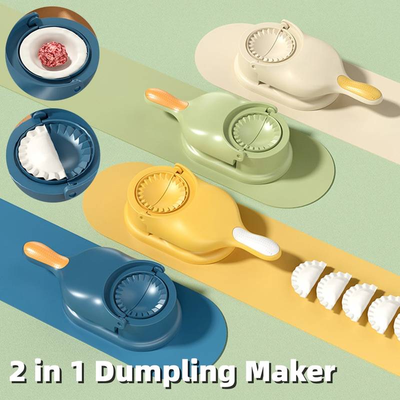 2 In 1 Dumpling Maker Kitchen Dumpling Baking Pastry Making Tool - Minihomy