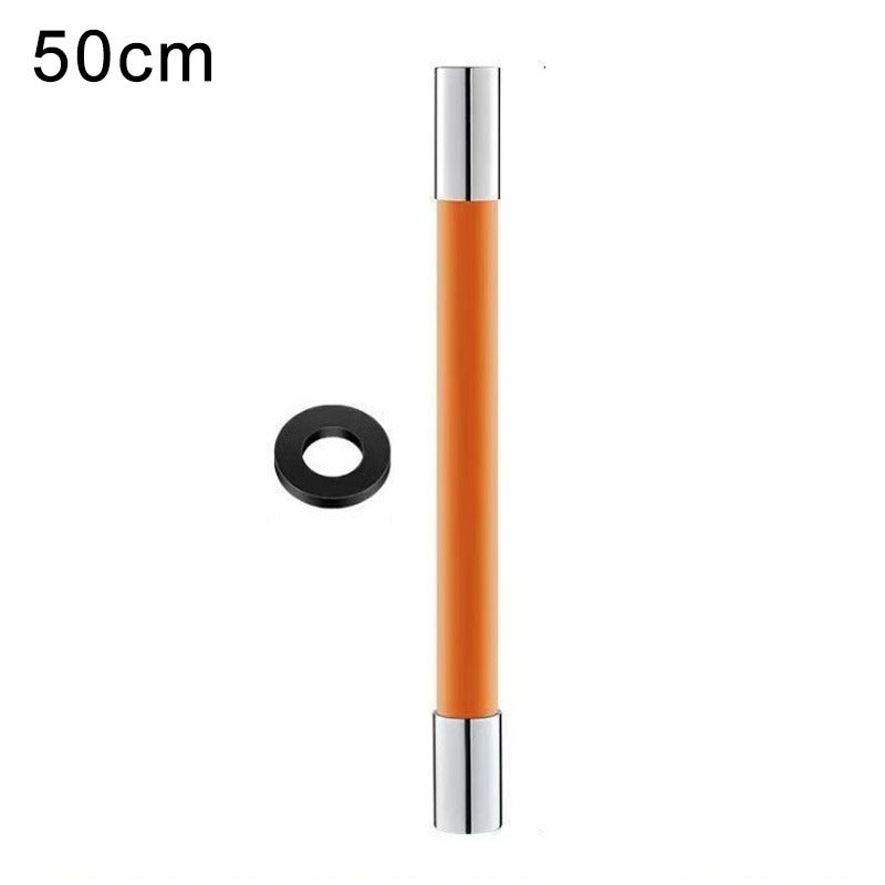 Bathroom 360 Rotation Adjust Free Bending Faucet Splash-proof Universal Extension Tube - Minihomy