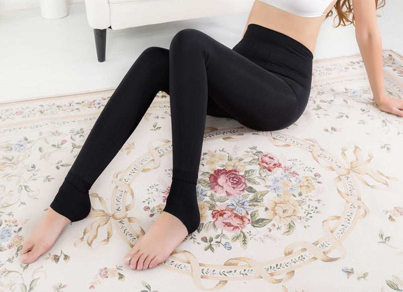 Pearl Velvet Warm Leggings - Minihomy