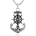 Accessories Titanium Steel Pirate Anchor Pendant, Anchor - Minihomy