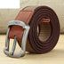 Men's Canvas Work Belt Labor Insurance Pin Buckle Belt - Minihomy