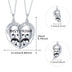 Best Friend Necklaces for 2 Panda Necklace BFF Friendship Necklace for 2 pcs Heart Forever Cute Animal Necklace 925 Sterling Silver Jewelry - Minihomy