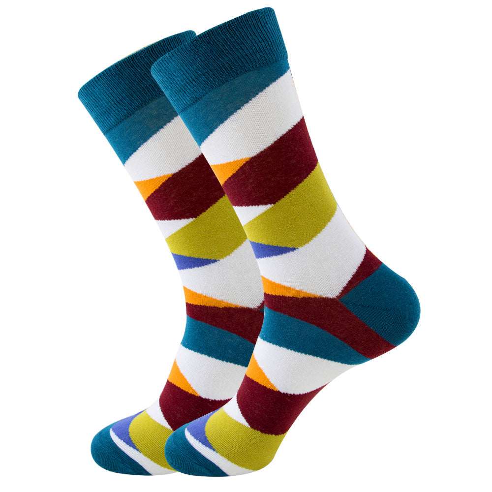 Geometric Fruit Women Socks Street Trend - Minihomy