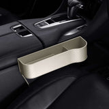 Car Organizer Seat Gap Storage Box PU Case Pocket Car Seat Side Slit For Wallet Phone Coins Cigarette Keys Cards Auto Universal - Minihomy