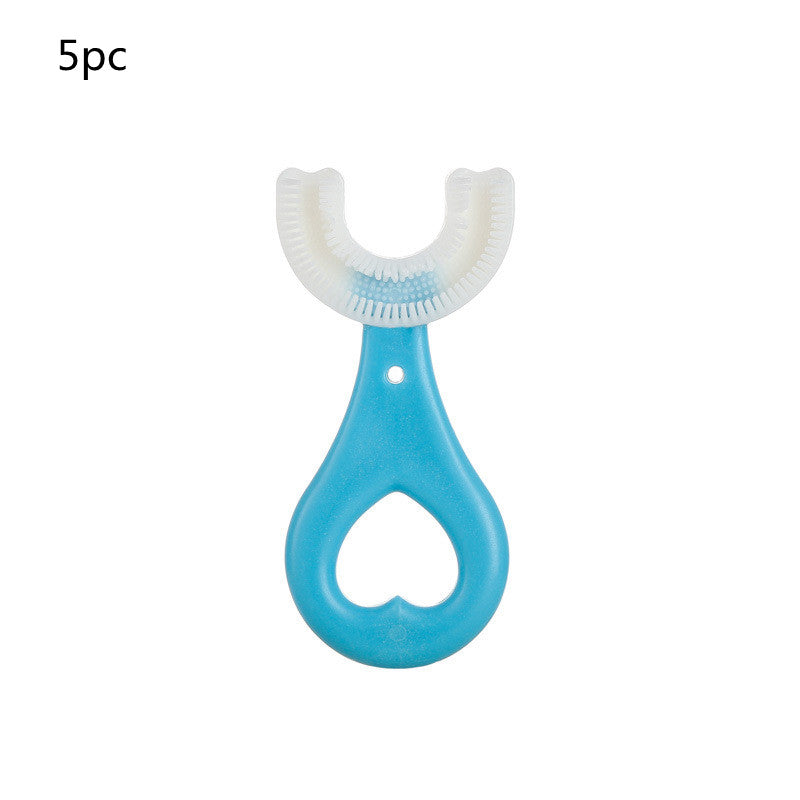 U-shaped Mouth With Soft Bristles Manual Brushing Artifact