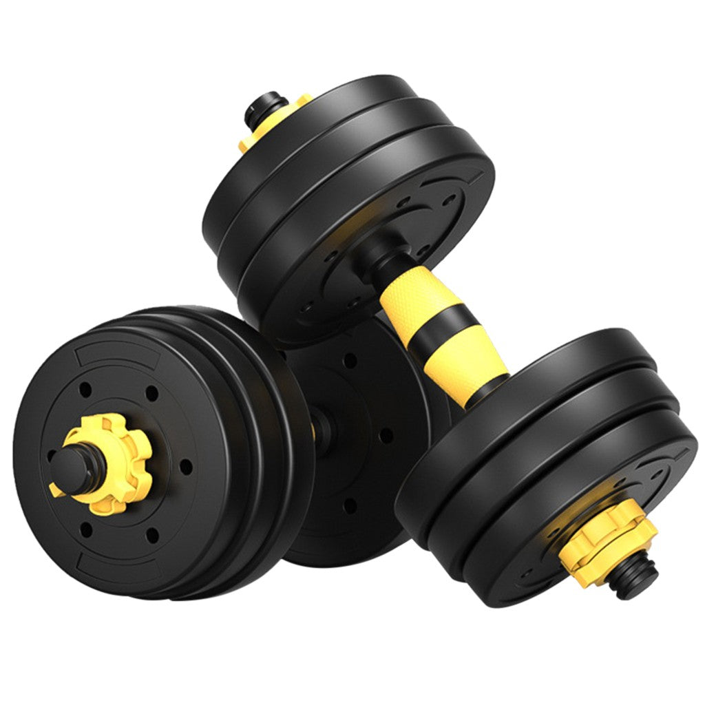 Adjustable Dumbbells Set With Connecting Rod 20KG - Minihomy