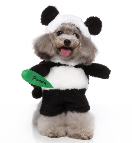 Cosplay Pet Supplies Standing Outfit Funny Dog Clothes Upright Outfit - Minihomy