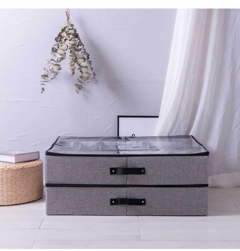 Cotton Shoe Box Storage Box Storage Shoe Cabinet Anti-oxidation Shoe Box - Minihomy