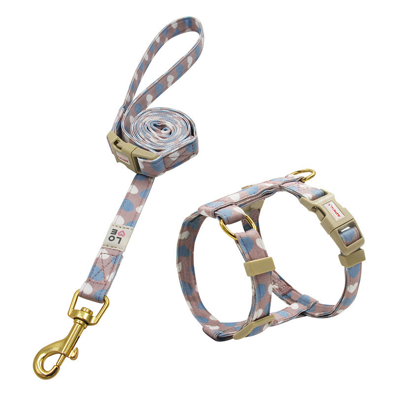 Cat And Dog Traction Rope British Short Cloth - Minihomy