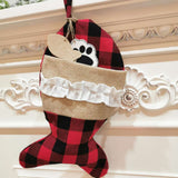 Christmas Ornament Christmas Socks Gift Bag - Minihomy