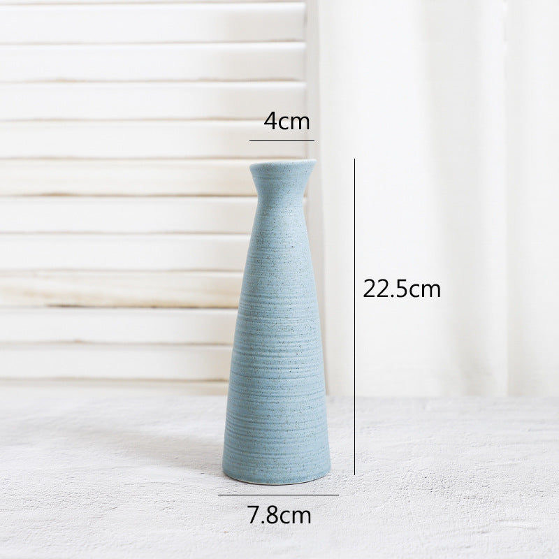 Ceramic Vase Desk Hydroponic Vase Home Decoration - Minihomy