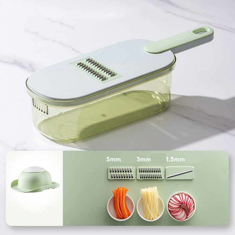 Shredded Vegetable Slicer Food Cutter Artifact Kitchen Multi-function Hand Rub