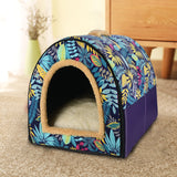 Removable And Closed Winter Warm Nest Cold-proof Cat Litter Dog Bed