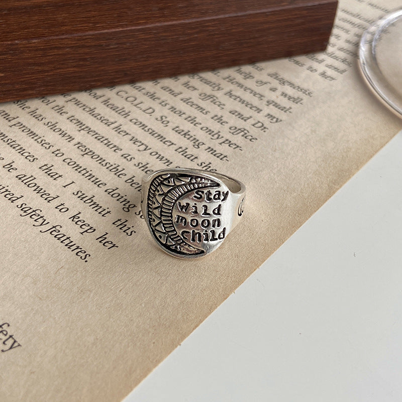 Personalized Retro Simple Carved Snake Ring - Minihomy