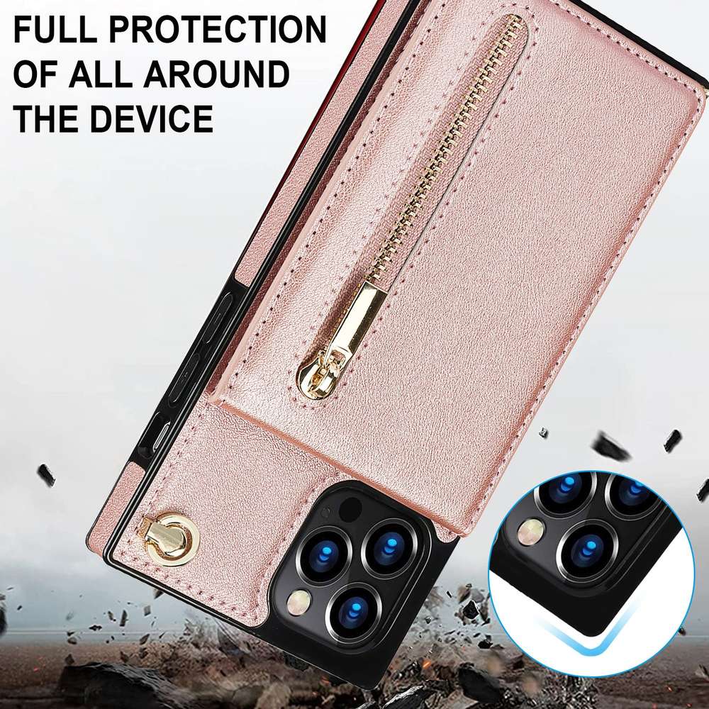 Mobile Phone Case Leather Messenger Protective Cover - Minihomy