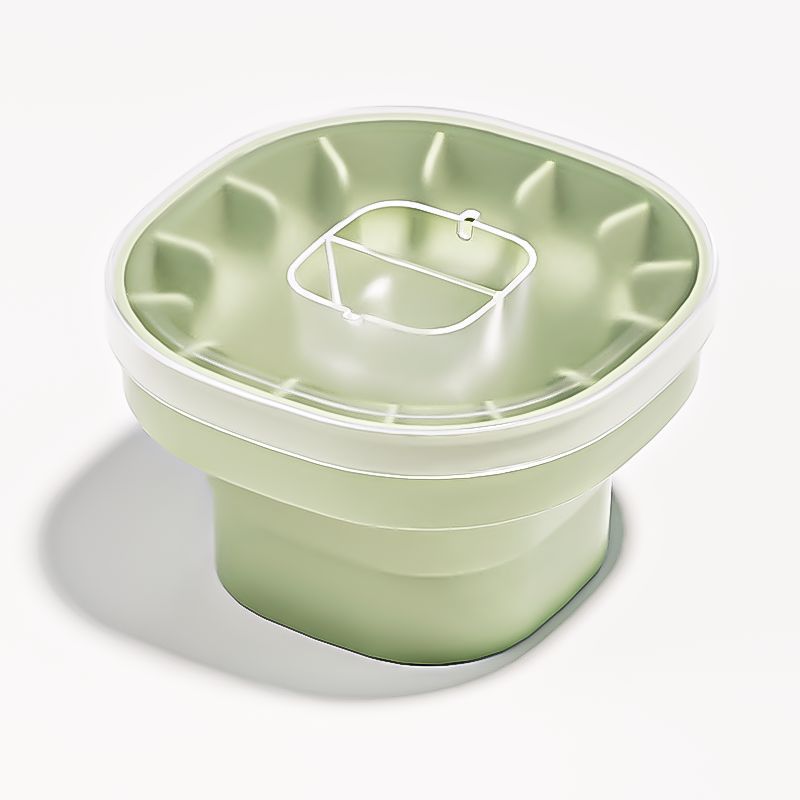 Creative Folding Silicone Ice Bucket Press - Minihomy