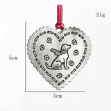 Metal Snowman Pendant Christmas Home Decoration - Minihomy