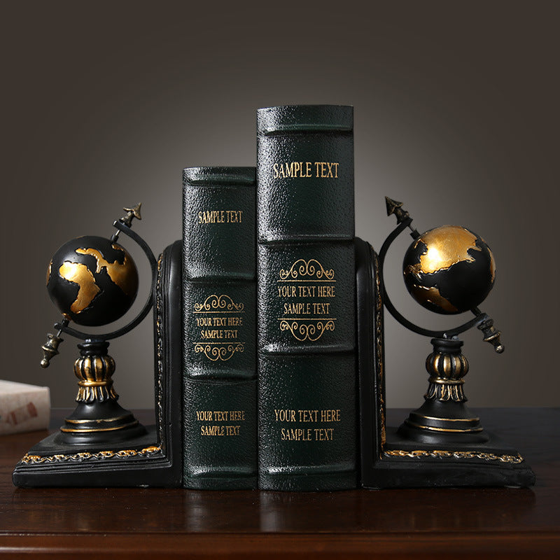 Retro Creative Bookend Office Ornaments