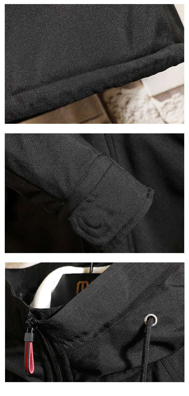 Men's Casual Mid-length Cotton Coat - Minihomy