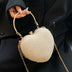 Chain Crossbody Explosion Handheld Peach Heart Bag - Minihomy