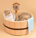 Pet Hot Spring Soup Cat Litter Warm Plush - Minihomy