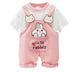 Children's Clothing Baby Summer Cartoon Short-sleeved Overalls - Minihomy