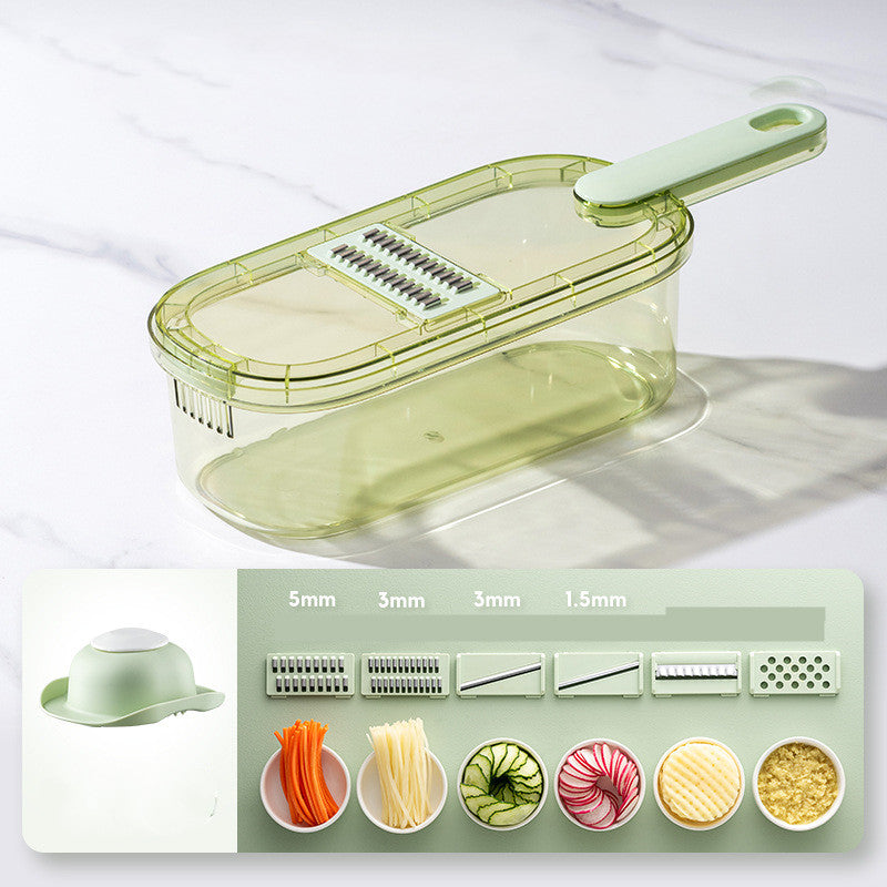 Shredded Vegetable Slicer Food Cutter Artifact Kitchen Multi-function Hand Rub