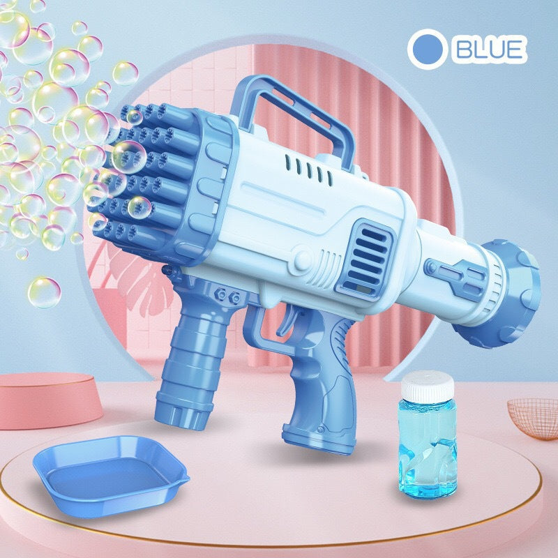 32 Holes Bazooka Bubble Machine Electric Children's Toy - Minihomy