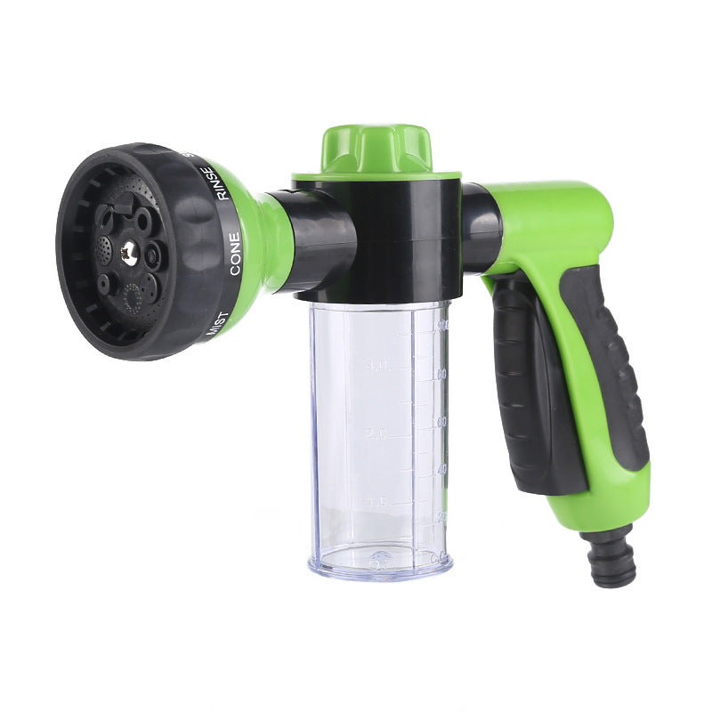 Multi-function 8 Water Patterns High Pressure Car Water Gun Car Cleaning Washing Foam Gun Water Sprayer Jet Pressure Washer - Minihomy